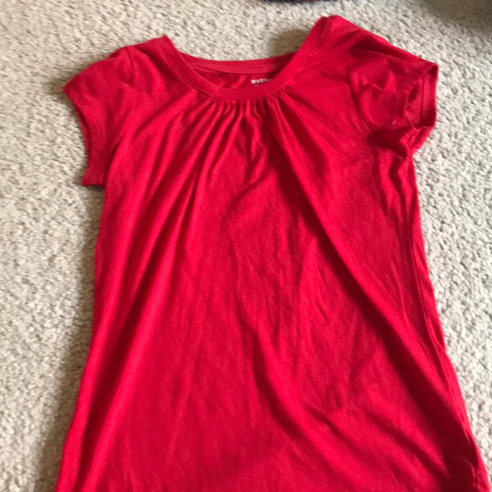 kids red shirt